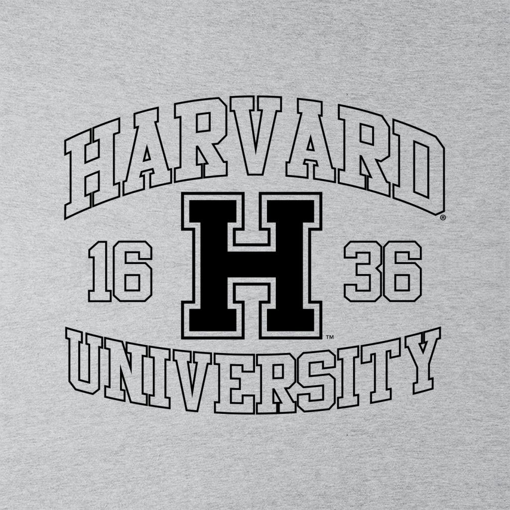 Harvard University Sports Text Logo 1636 Men's T-Shirt-ALL + EVERY