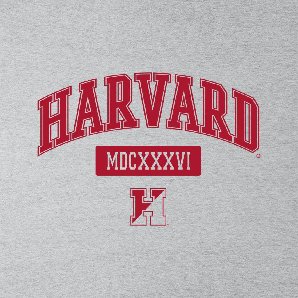 Harvard University MDCXXXVI Varsity Logo Men's T-Shirt-ALL + EVERY