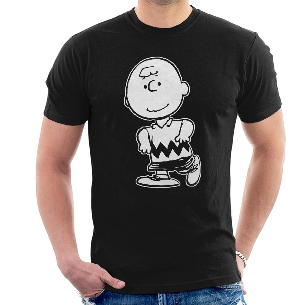 Peanuts-Charlie-Brown-Flock-Mens-T-Shirt