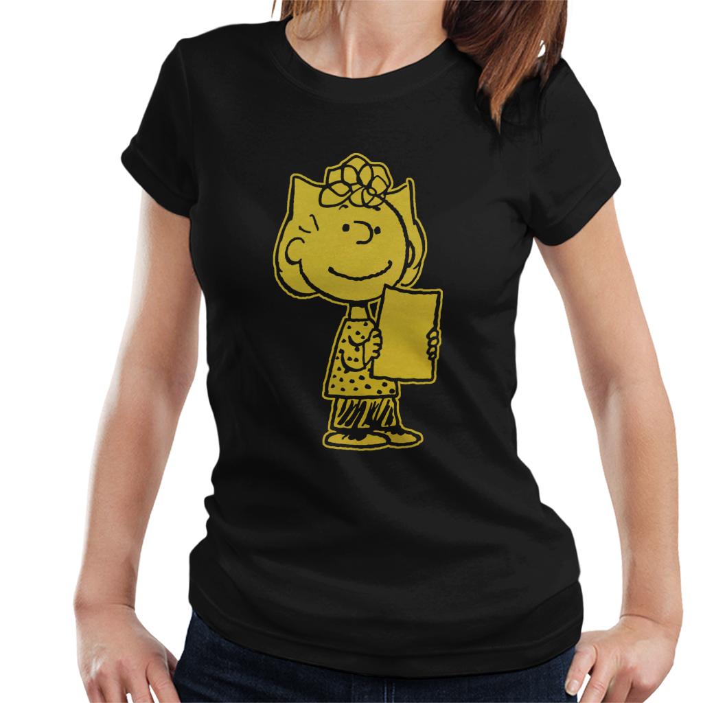 Peanuts-Sally-Brown-Flock-Womens-T-Shirt