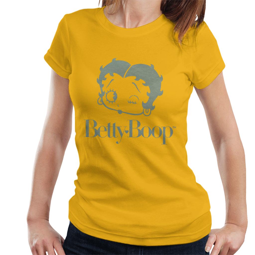 Betty Boop Friendly Wink Women's T-Shirt-ALL + EVERY