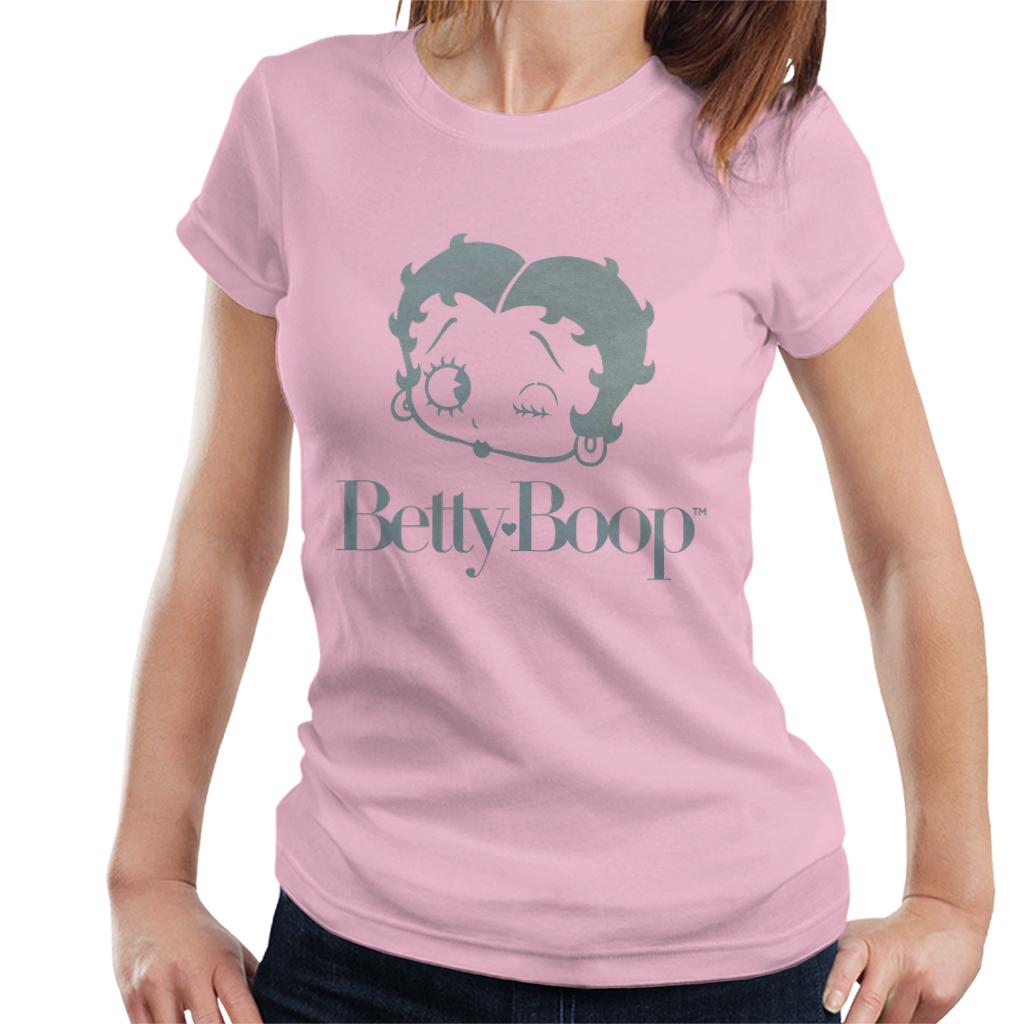 Betty Boop Friendly Wink Women's T-Shirt-ALL + EVERY