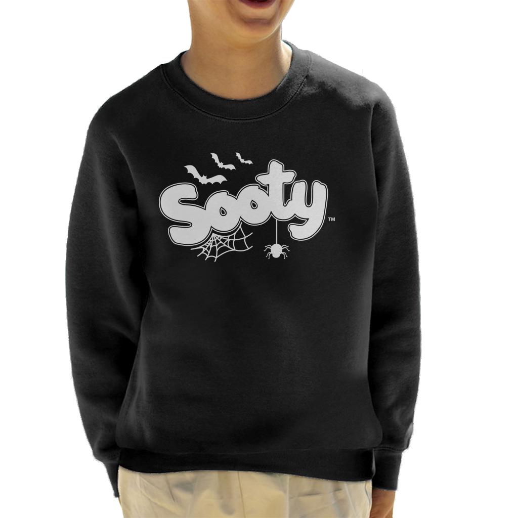 Sooty Halloween Glow In The Dark Logo Kid's Sweatshirt-ALL + EVERY