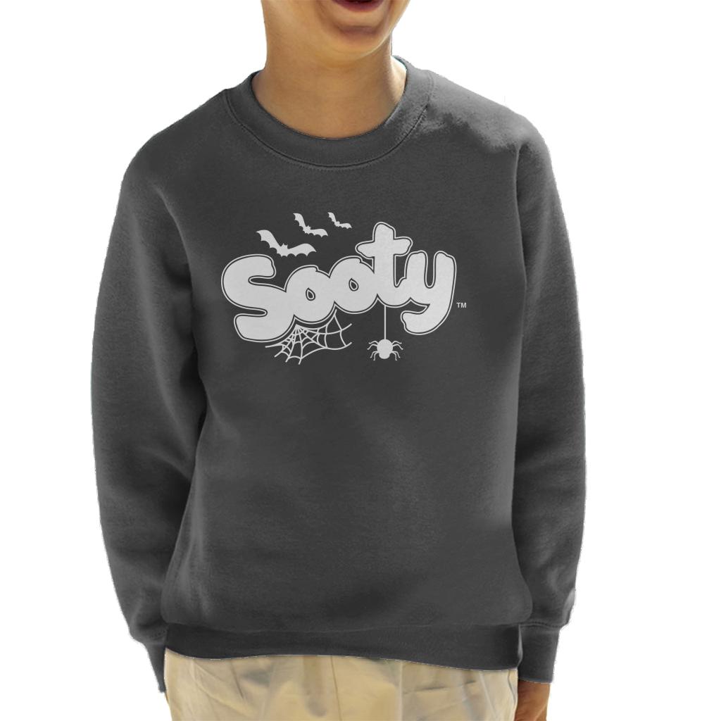 Sooty Halloween Glow In The Dark Logo Kid's Sweatshirt-ALL + EVERY