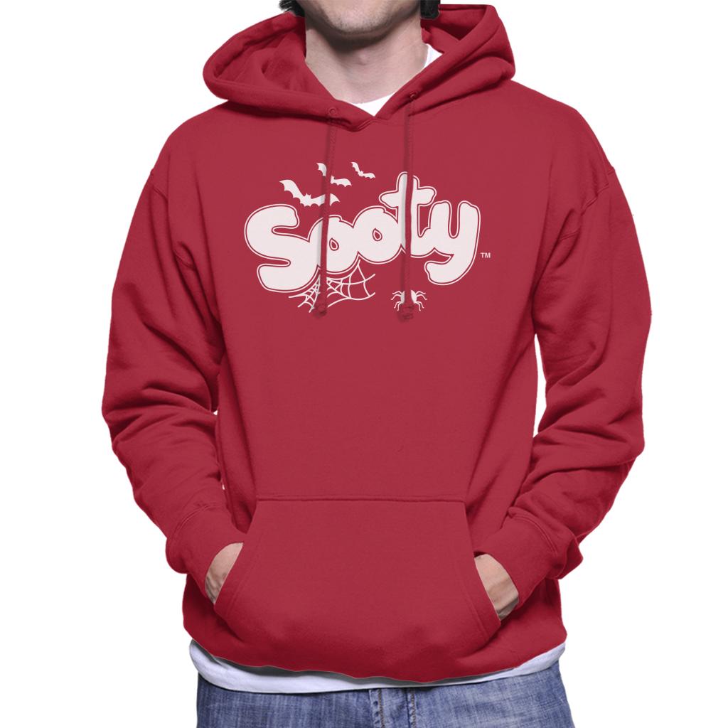 Sooty Halloween Glow In The Dark Logo Men's Hooded Sweatshirt-ALL + EVERY