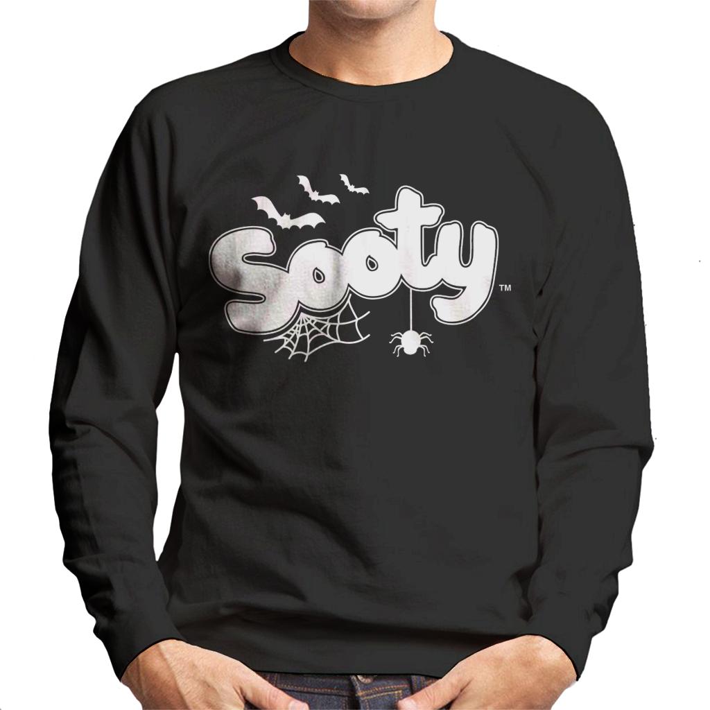 Sooty Halloween Glow In The Dark Logo Men's Sweatshirt-ALL + EVERY