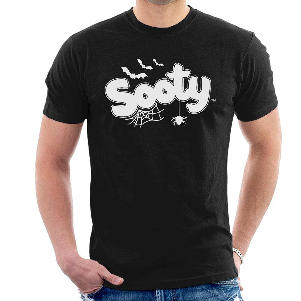 Sooty Halloween Glow In The Dark Logo Men's T-Shirt-ALL + EVERY