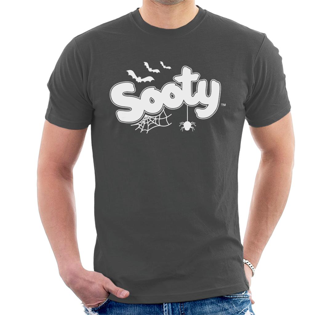 Sooty Halloween Glow In The Dark Logo Men's T-Shirt-ALL + EVERY