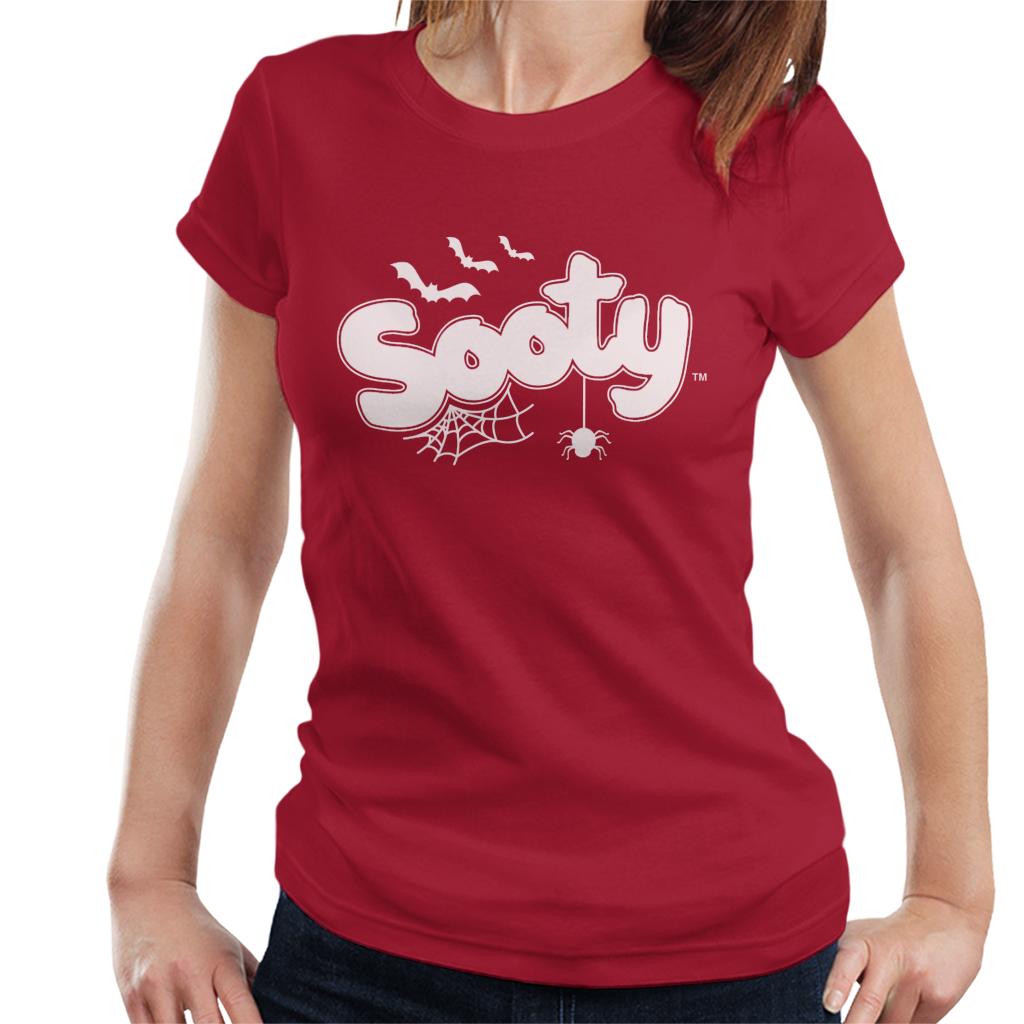 Sooty Halloween Glow In The Dark Logo Women's T-Shirt-ALL + EVERY