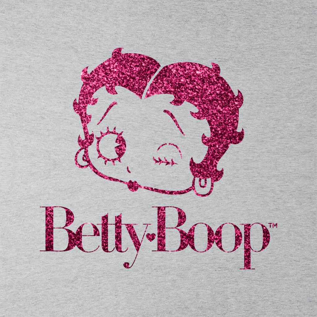 Betty Boop Winks Cherry Glitter Kid's T-Shirt-ALL + EVERY