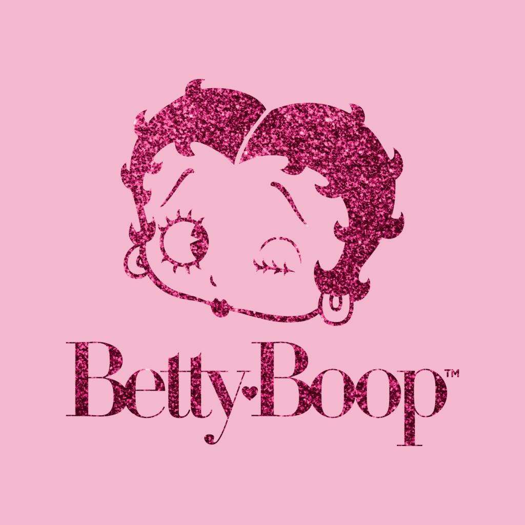 Betty Boop Winks Cherry Glitter Women's T-Shirt-ALL + EVERY