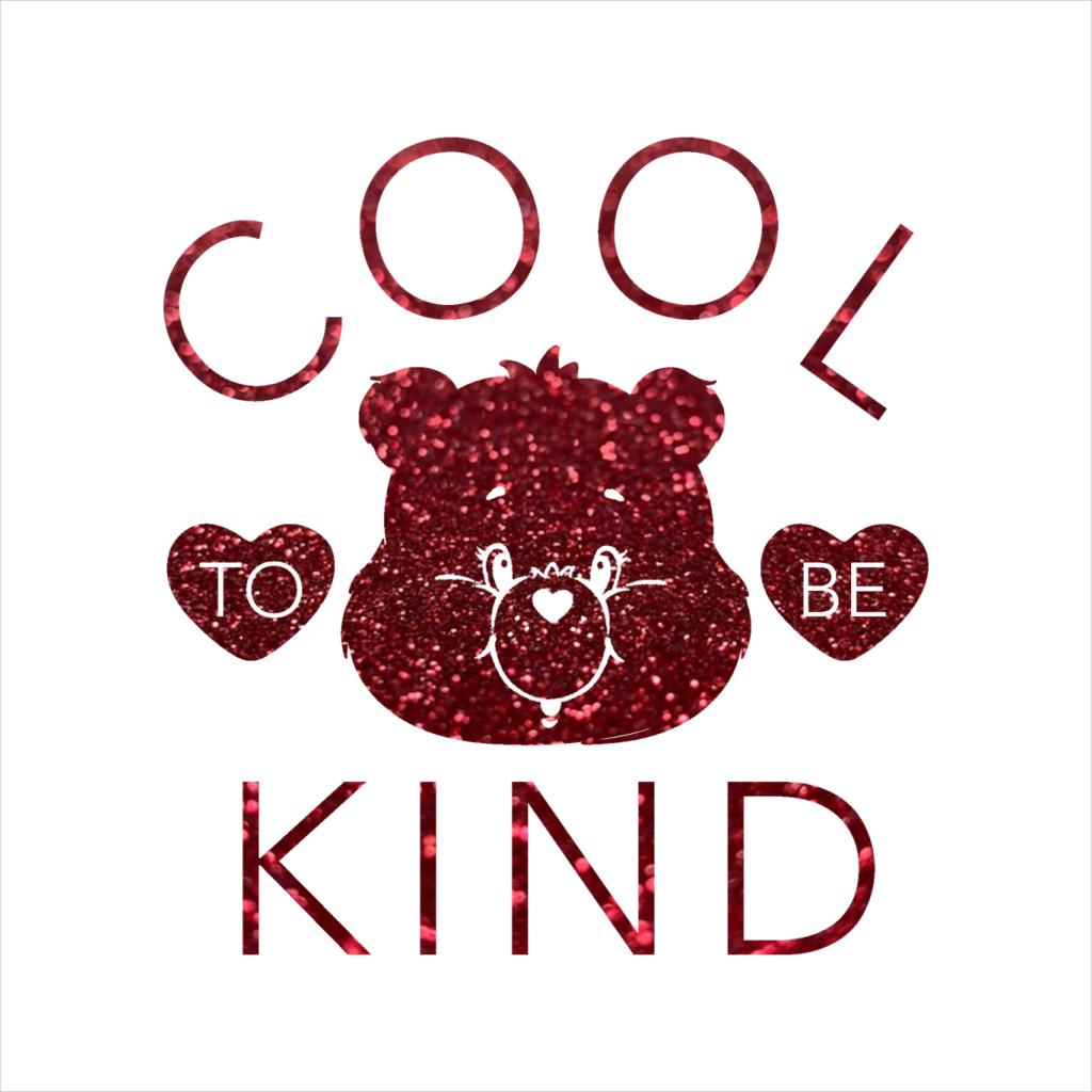 Care Bears Tenderheart Bear Cool To Be Kind Red Glitter Men's T-Shirt-ALL + EVERY