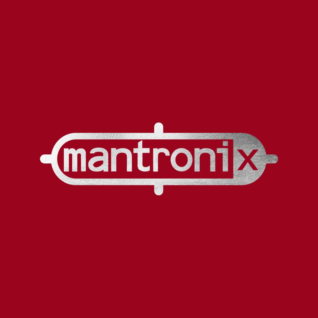 Mantronix Classic Silver Foil Logo Men's T-Shirt-ALL + EVERY