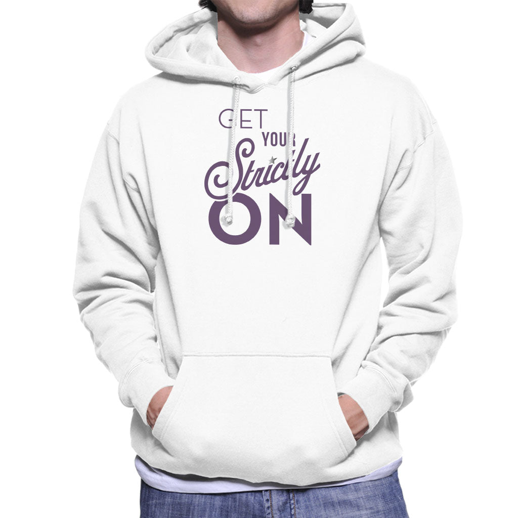 Strictly Come Dancing Get Your Strictly On Metallic Print Men's Hooded Sweatshirt