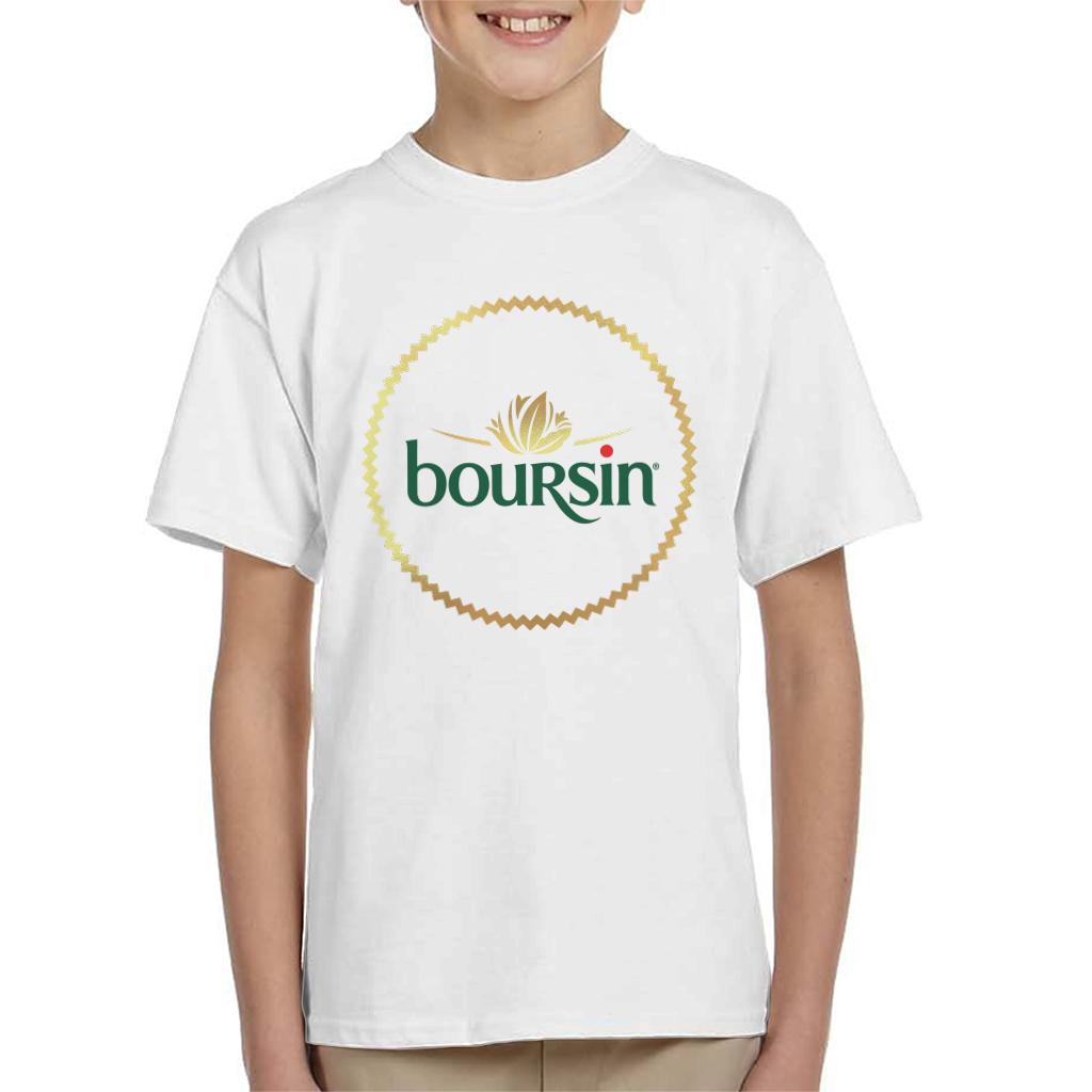 Boursin Logo Gold Foil Kid's T-Shirt-ALL + EVERY