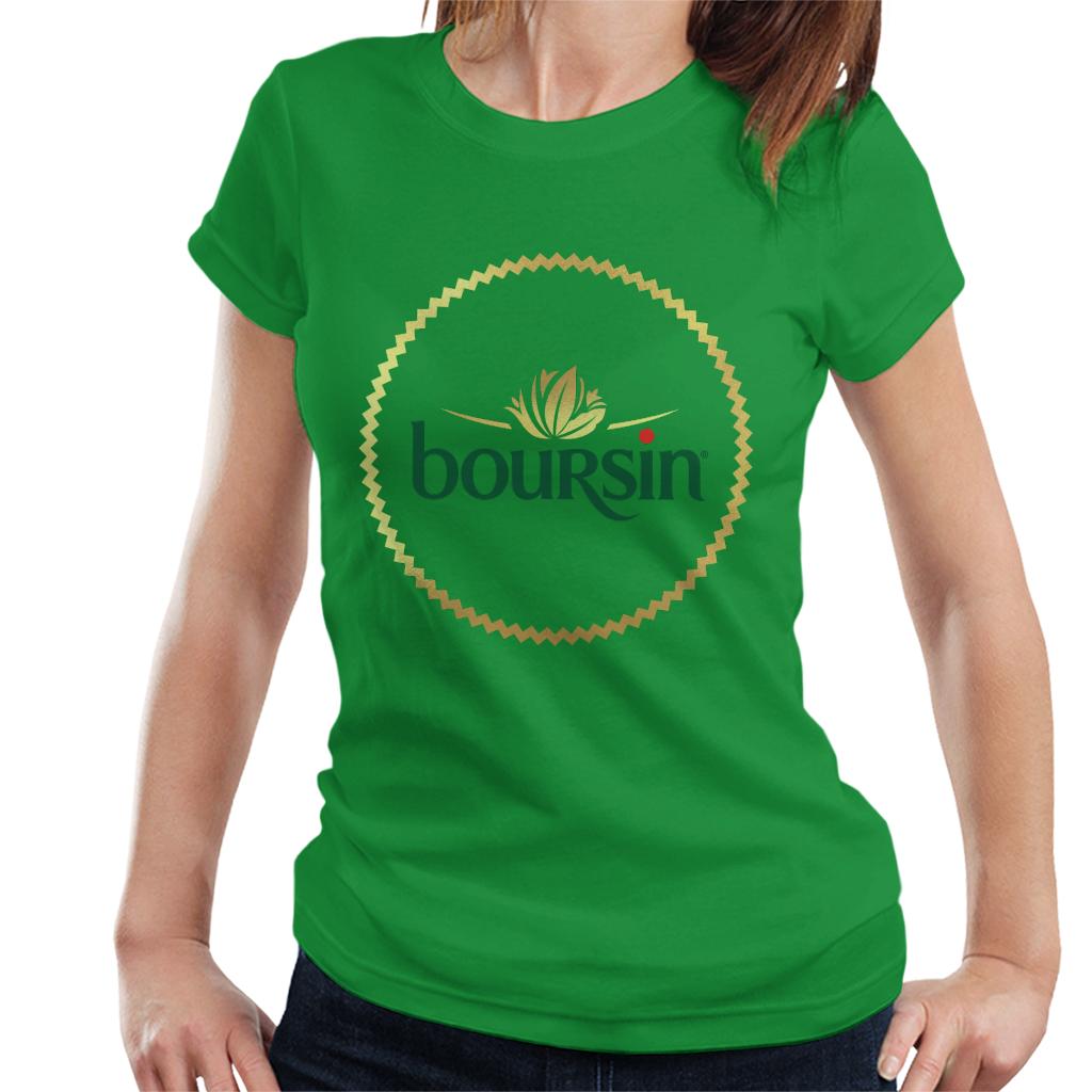 Boursin Logo Gold Foil Women's T-Shirt-ALL + EVERY