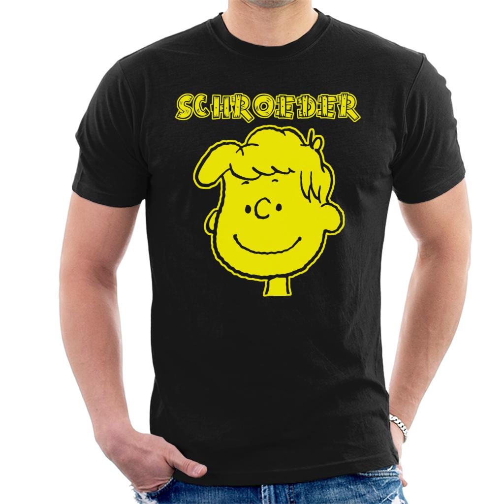 Peanuts-I-Am-Schroeder-Neon-Mens-T-Shirt