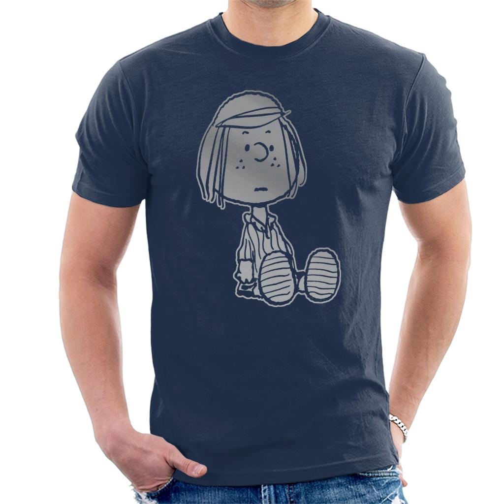 Peanuts-Peppermint-Patty-Reflective-Mens-T-Shirt