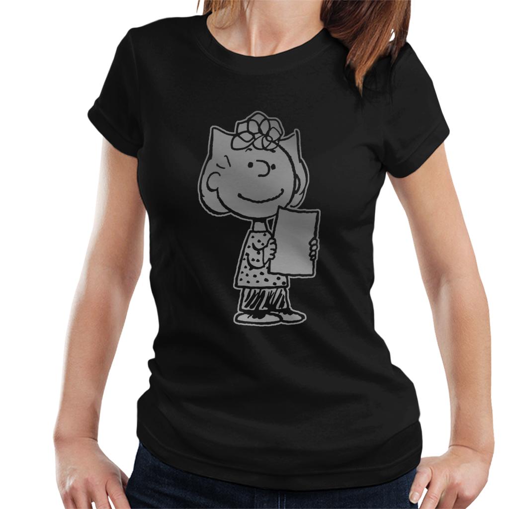 Peanuts-Sally-Brown-Reflective-Womens-T-Shirt