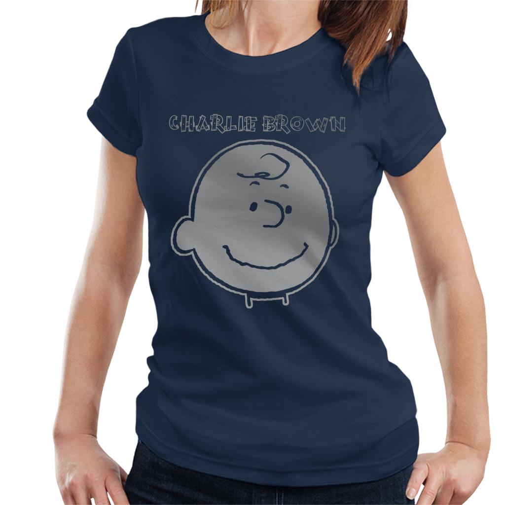 Peanuts-I-Am-Charlie-Brown-Reflective-Womens-T-Shirt