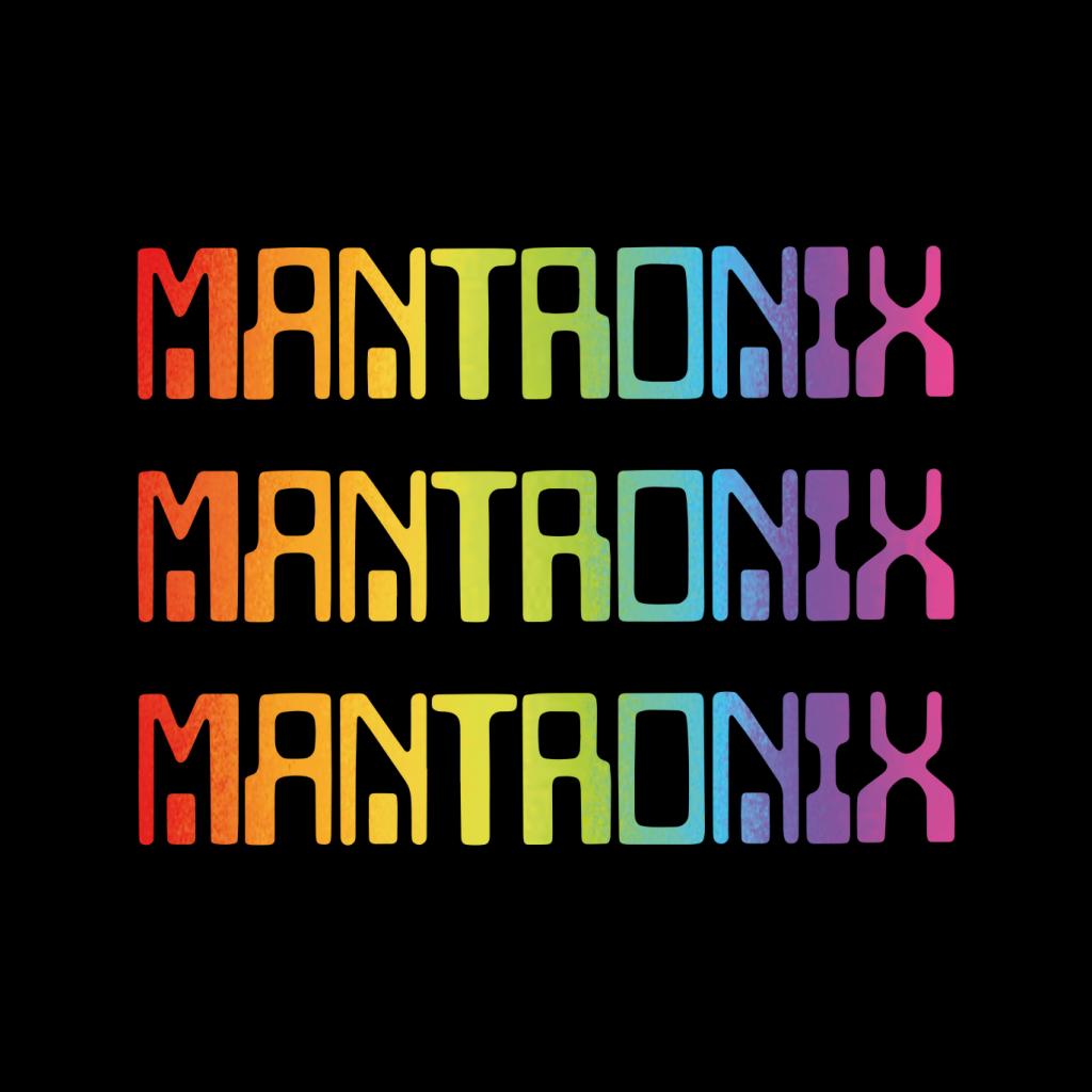 Mantronix The Album Cover Rainbow Shimmer Flex Women's T-Shirt-ALL + EVERY