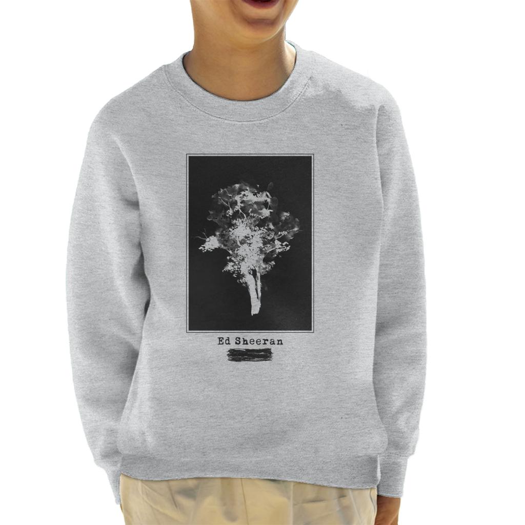 Ed Sheeran Subtract Tree Paint Art Kid's Sweatshirt-ALL + EVERY