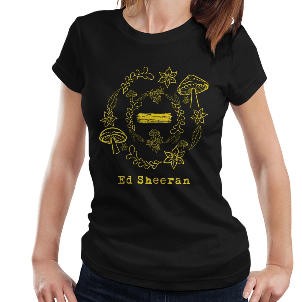 Ed Sheeran Subtract Nature Wreath Women's T-Shirt-ALL + EVERY