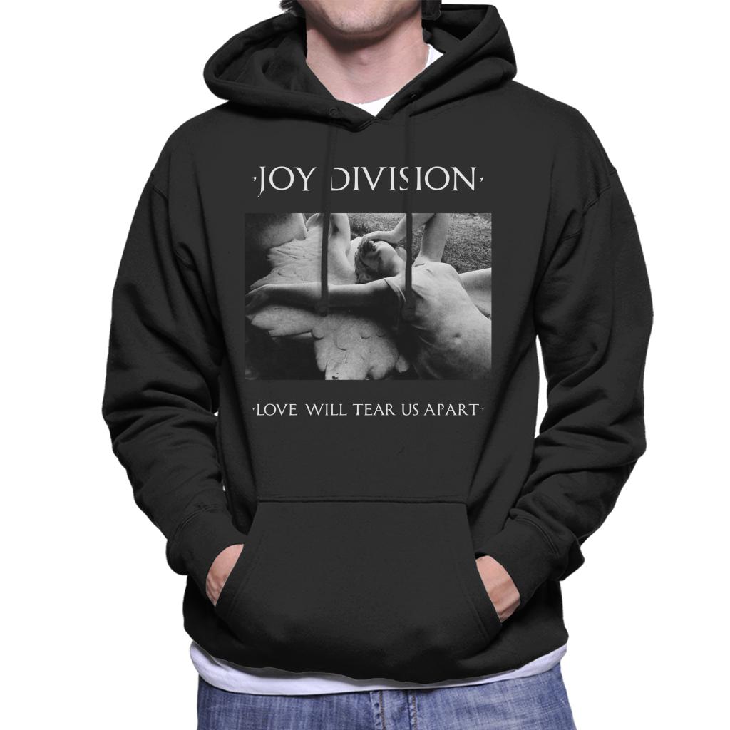 Joy Division Love Will Tear Us Apart Art Men's Hooded Sweatshirt-ALL + EVERY
