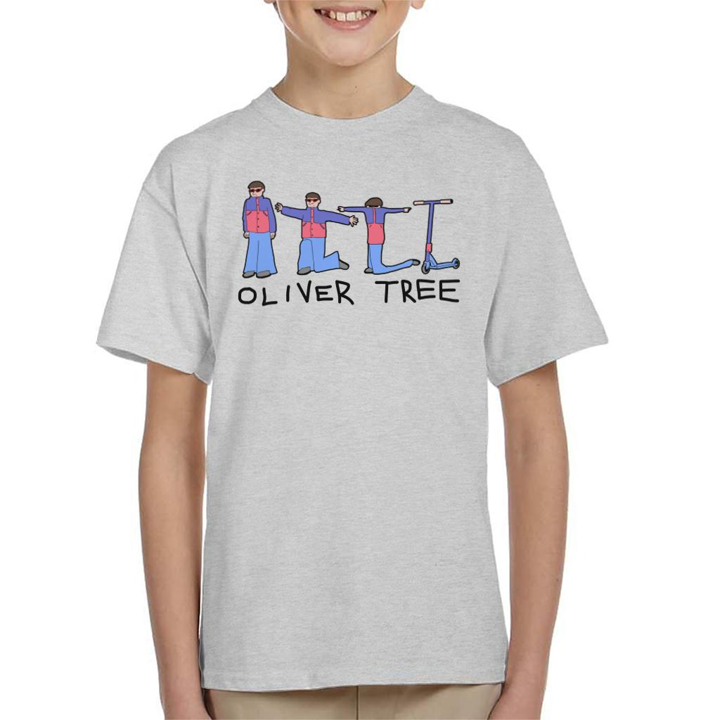 Oliver Tree Scooter Transformation Kid's T-Shirt-ALL + EVERY
